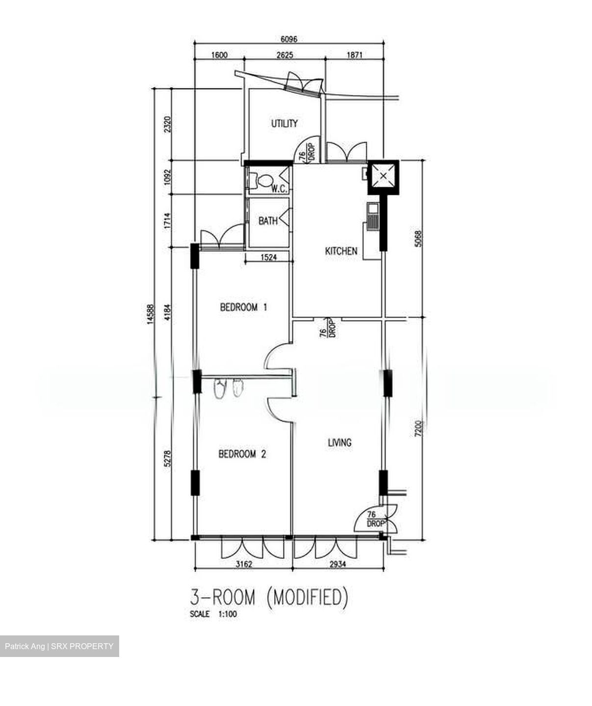 Blk 21 Telok Blangah Crescent (Bukit Merah), HDB 3 Rooms #566362721
